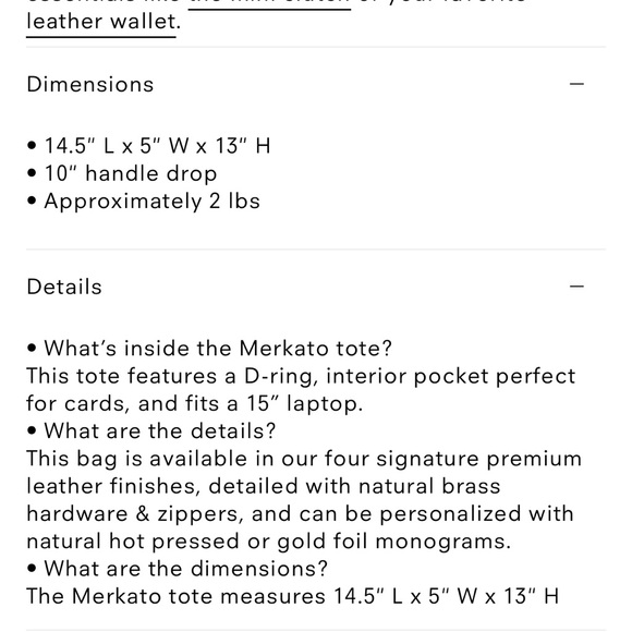 Parker Clay Tote - Picture 5 of 5